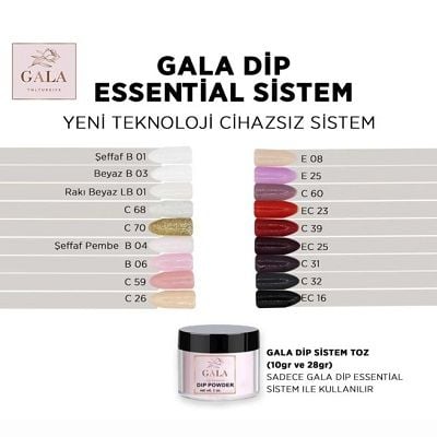 GALA DİP ESSENTİAL SET